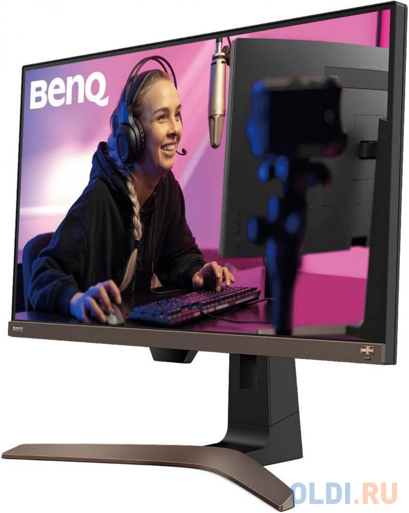 BENQ 27" EW2880U IPS LED backlight 3840x2160 60Гц 16:9 300 cd/m2 5ms(GtG) 16,7M:1 1300:1 99%sRGB 178/178 2*HDMI2.0 DP USB Type-C Speakers 3W*2  M