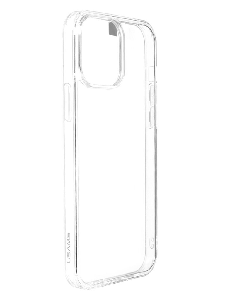 Чехол Usams для APPLE iPhone 13 Pro Max US-BH763 Glass-Silicone Transparent УТ000028108
