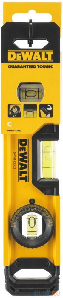 Уровень DEWALT ТОРПЕДО 25см DWHT0-43003