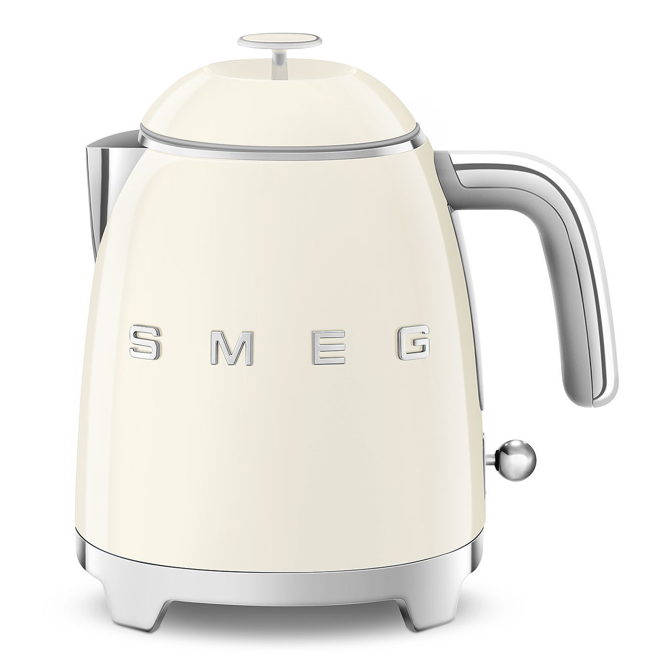Чайник SMEG KLF05CREU 0.8л. 1400Вт, скрытый нагревательный элемент, пластик, кремовый (1334093)