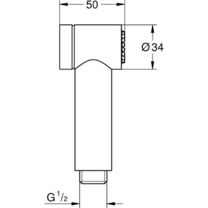 Гигиенический душ Grohe Sena Trigger (26328000)