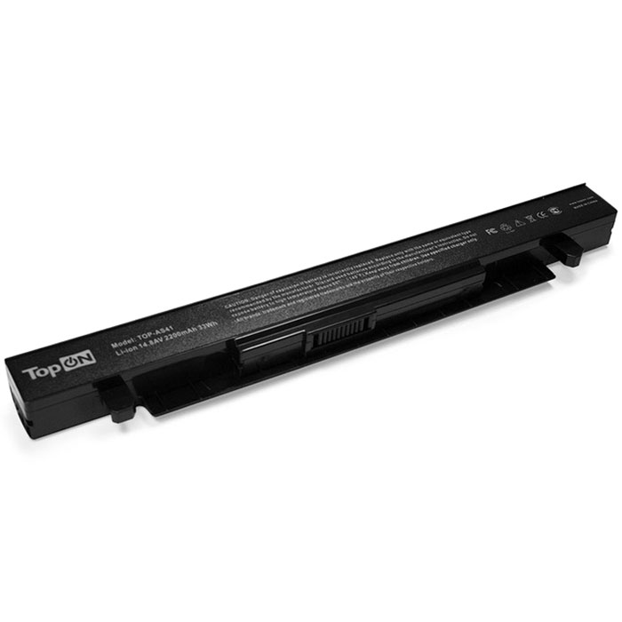 Аккумуляторная батарея TopON для ASUS X550 X550D X550A X550L X550V Series 14.8V 2200mAh PN: A41-X550 A41-X550A (TOP-AS41)