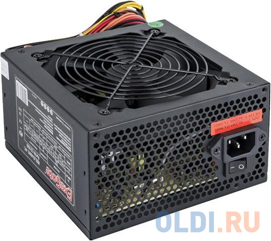 Exegate EX221636RUS-S Блок питания 400NPXE(+PFC), ATX, SC, black,12cm fan, 24p+4p, 6/8p PCI-E, 3*SATA, 2*IDE, FDD + кабель 220V с защитой от выдергива