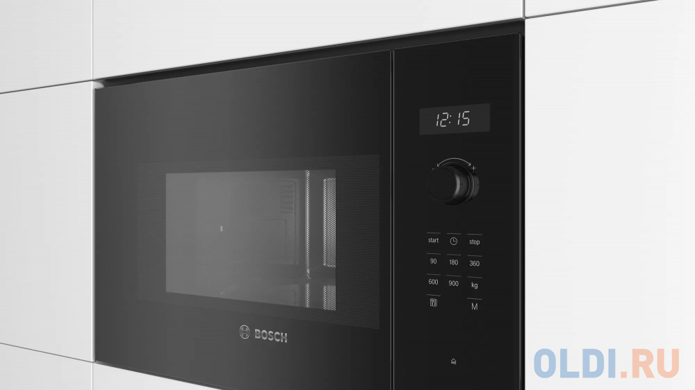 Встраиваемая микроволновая печь Bosch BEL554MB0 900 Вт чёрный