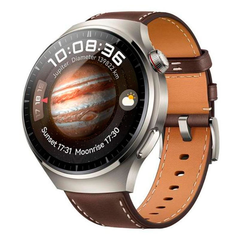 Умные часы Huawei Watch 4 Pro MDS-AL00 Titanium-Brown Strap 55020APB