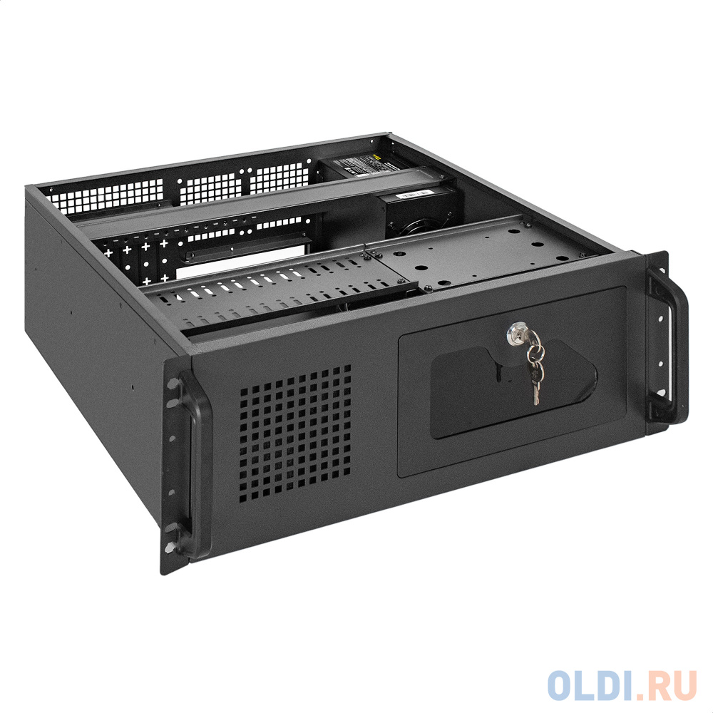 Серверный корпус ExeGate Pro 4U450-17 <RM 19", высота 4U, глубина 450, БП 400ADS, 2*USB>