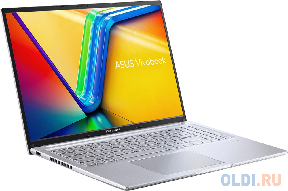 Ноутбук ASUS Vivobook 16 M1605YA-MB161 AMD Ryzen 7-7730U/16Gb/SSD1TB/16&quot;/IPS/WUXGA (1920x1200)/60Hz/NoOS/FP/Cool Silver (90NB10R2-M006F0)