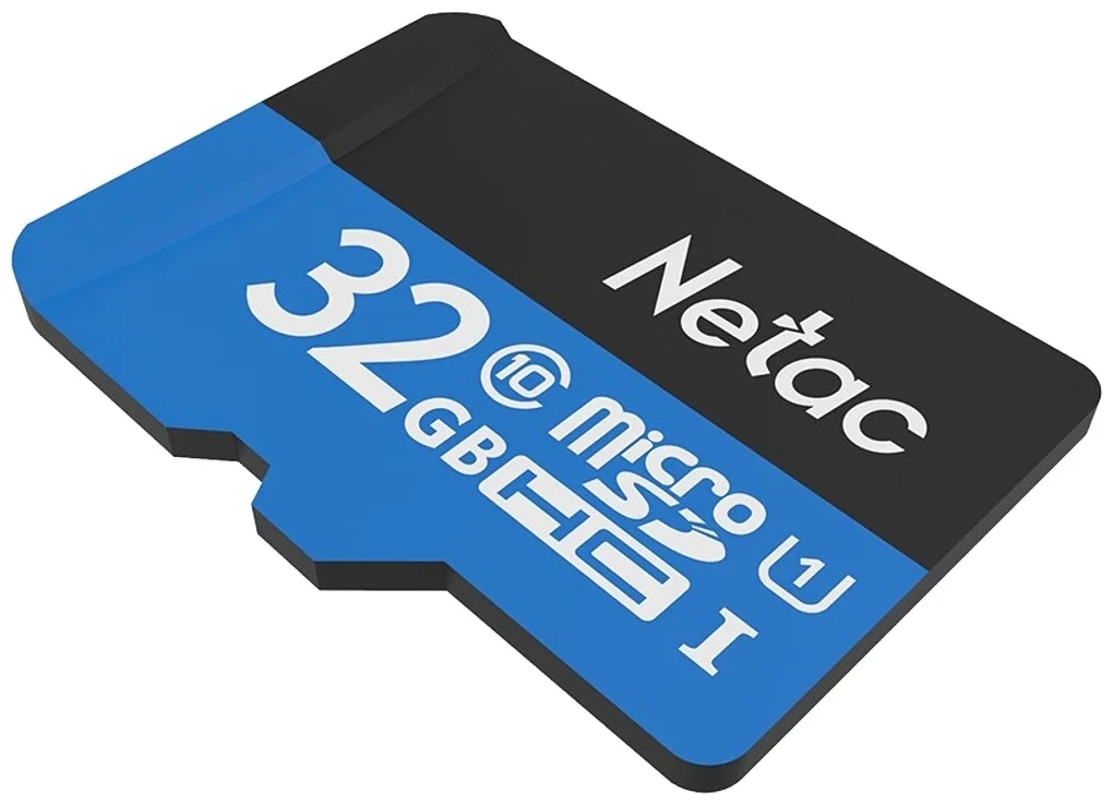 Карта памяти microSDHC 32GB Netac P500 NT02P500STN-032G-R  (с SD адаптером) 80MB/s в Москвe