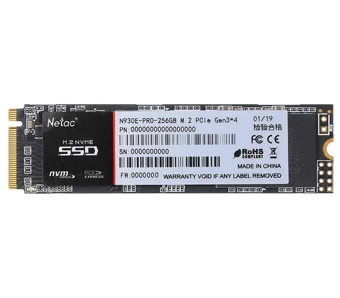 Накопитель SSD Netac N930E Pro Series 256Gb (NT01N930E-256G-E4X)