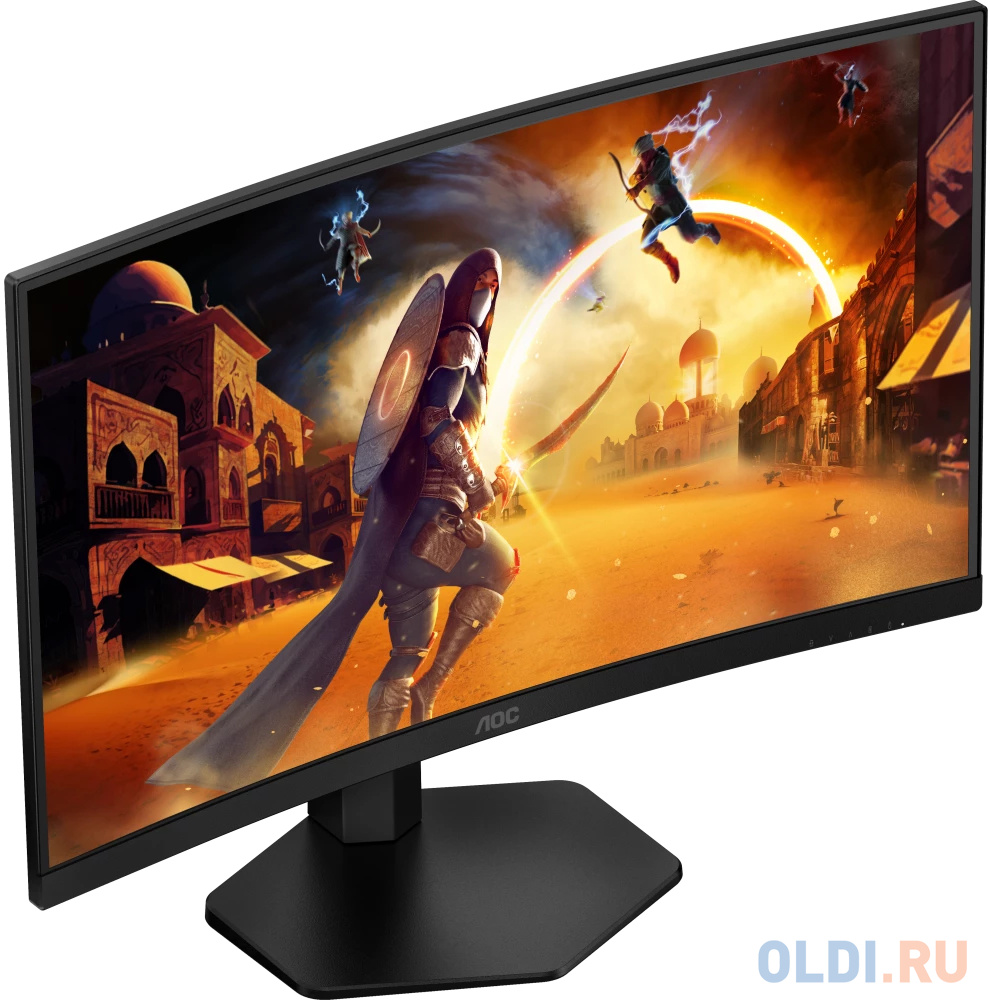 Монитор 27&quot; AOC CQ27G4X Black  (VA, изогнутый, 2560x1440, 180Hz, 0.5 ms, 178°/178°, 300 cd/m, 80M:1, +2xHDMI 2.0, +DisplayPort 1.4) в Москвe