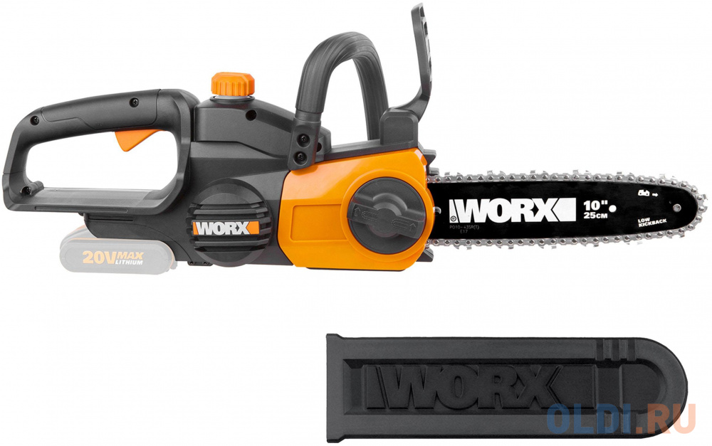 Пила аккумуляторная WORX WG322E.9, 20В, 25 см, без АКБ и ЗУ в Москвe