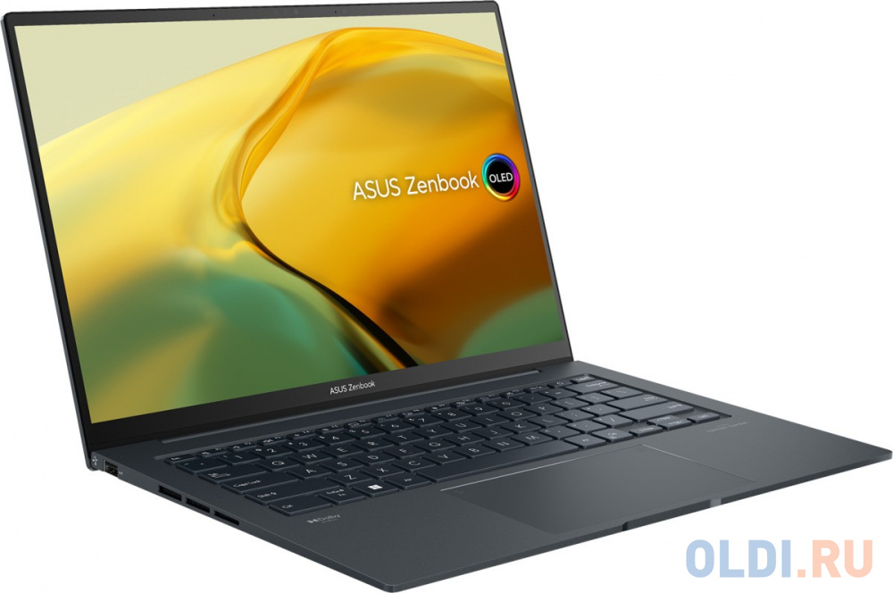 Ноутбук Asus Zenbook 14X OLED UX3404VA-M9287W Core i7 13700H 16Gb SSD1Tb Intel Iris Xe graphics 14.5" OLED 2.8K (2880x1800) Windows 11 Home grey