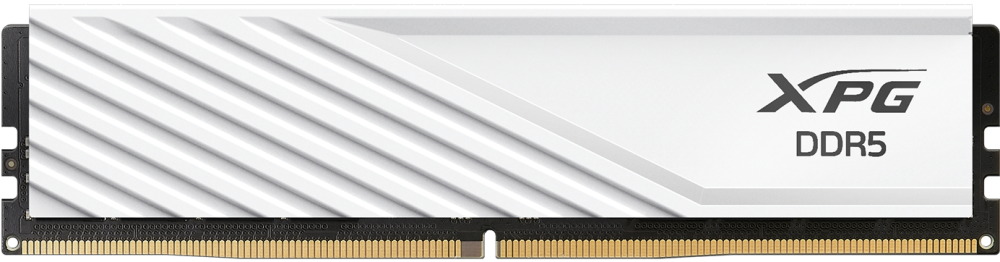 Память DDR5 DIMM 16Gb, 6000MHz, CL30, 1.35V, ADATA, XPG Lancer Blade White (AX5U6000C3016G-SLABWH) Retail