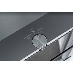 Холодильник Weissgauff WSBS 590 NoFrost Inverter Premium Dark Grey Glass