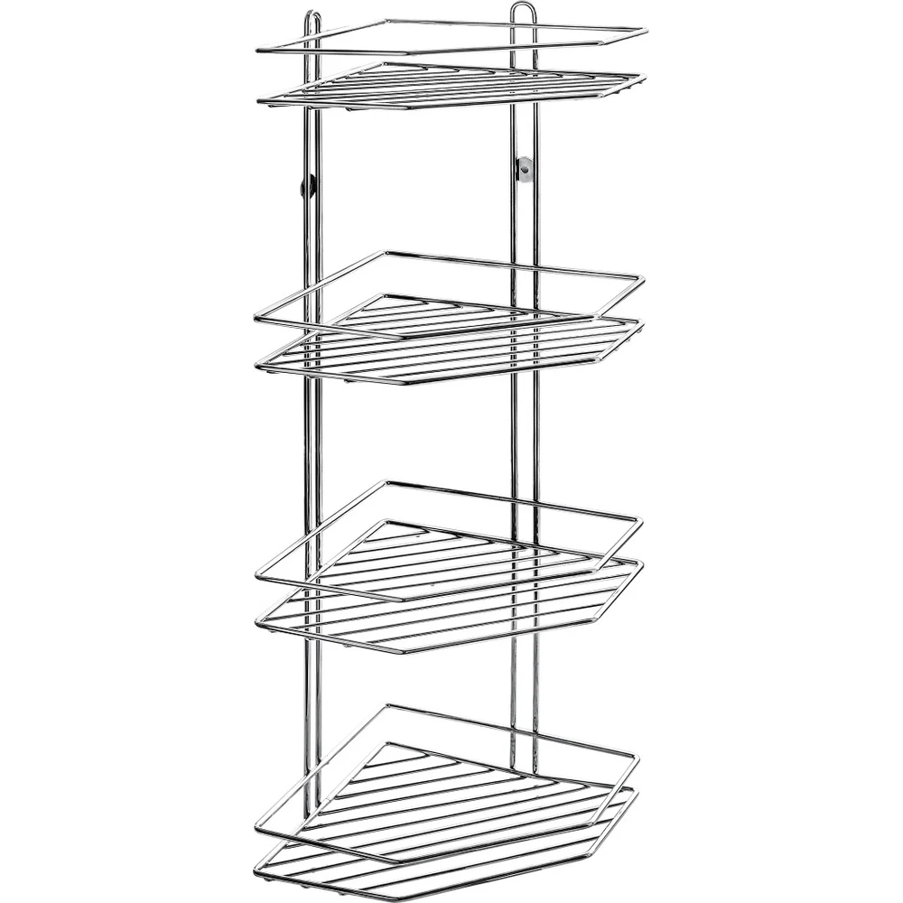 Угловая четырехъярусная полка для ванной комнаты Аквалиния в Москвe