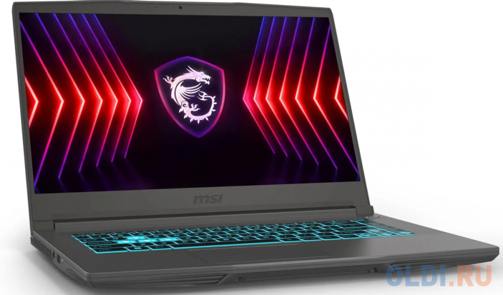 Ноутбук MSI Thin 15 B12UC-1628XRU Core i7 12650H 16Gb SSD512Gb NVIDIA GeForce RTX 3050 4Gb 15.6" IPS FHD (1920x1080) Free DOS grey WiFi BT Cam (9