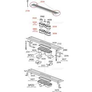 Душевой лоток AlcaPlast APZ101 Low горизонтальный сток (APZ101-550)