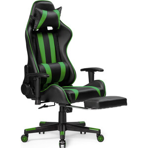 Компьютерное кресло Woodville Corvet black / green