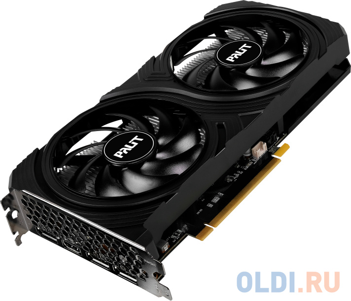 Видеокарта Palit PCI-E 4.0 RTX4060 INFINITY 2 NVIDIA GeForce RTX 4060 8Gb 128bit GDDR6 1830/17000 HDMIx1 DPx3 HDCP Ret в Москвe