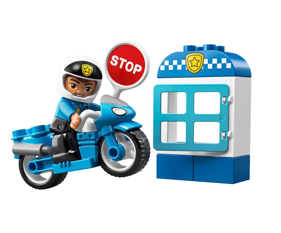 Конструктор Lego Duplo Полицейский мотоцикл 10900 в Москвe