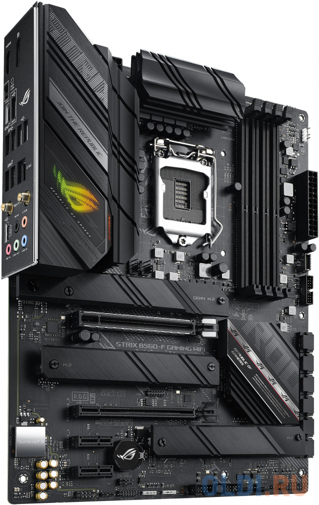 Материнская плата Asus ROG STRIX B560-F GAMING WIFI Soc-1200 Intel B560 4xDDR4 ATX AC`97 8ch(7.1) 2.5Gg+HDMI+DP