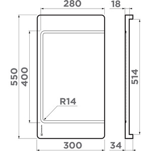 Доска разделочная Omoikiri CB-04-WOOD-L венге (4999009)