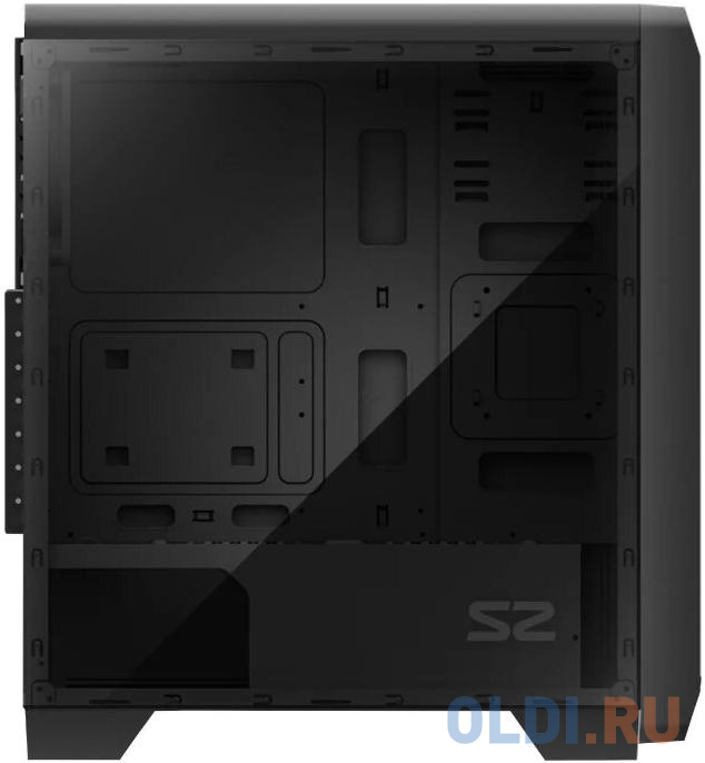 Корпус ATX Zalman S2 TG Без БП чёрный в Москвe