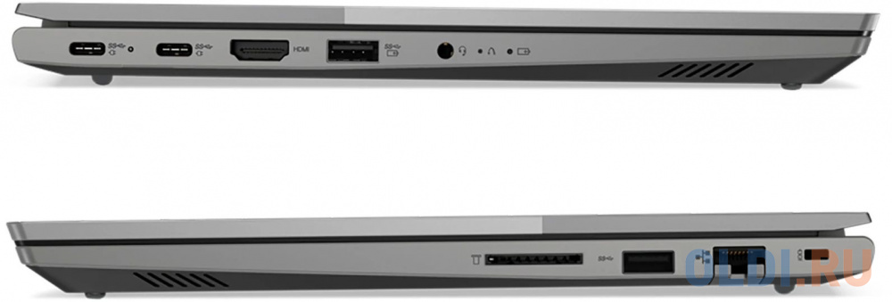 Ноутбук Lenovo Thinkbook 14 G2 ITL Core i5 1135G7 8Gb SSD512Gb Intel Iris Xe graphics 14" TN FHD (1920x1080) noOS grey WiFi BT Cam (20VD017KUE)