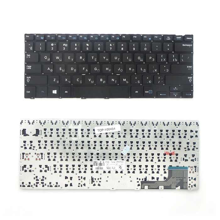 Клавиатура TopON для Samsung NP915S3 Series, черная (TOP-100454)