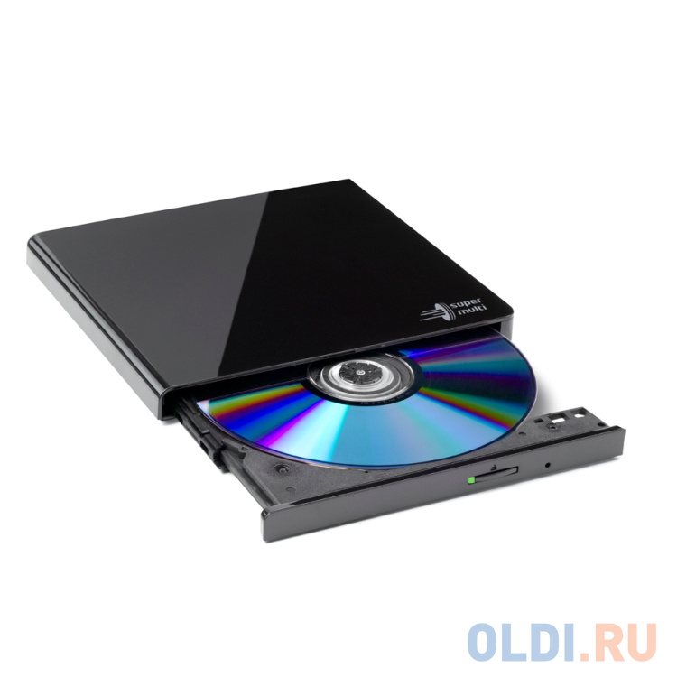 Оптич. накопитель ext. DVD±RW HLDS (Hitachi-LG Data Storage) GP57EB40 Black <USB 2.0, 9.5mm, Tray, Retail