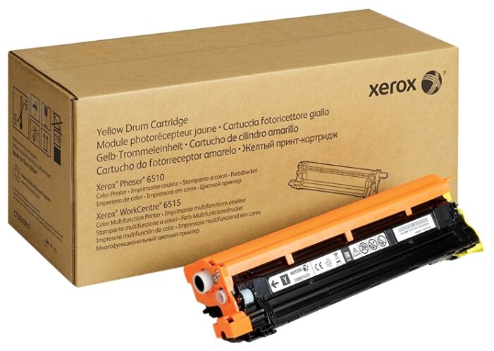 Драм-картридж (фотобарабан) Xerox 108R01419, желтый, 48000 страниц, оригинальный, для Phaser 6510/ WC 6515, желтый