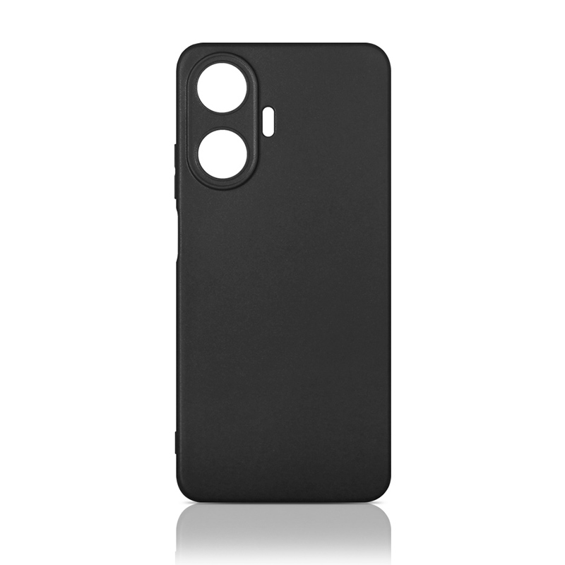 Чехол DF для Realme C55 Silicone Black rmCase-32 в Москвe