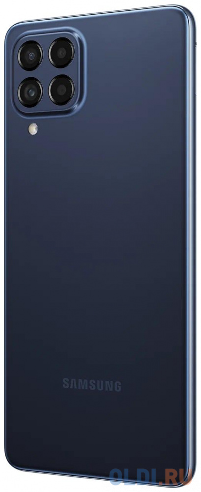 Смартфон Samsung SM-M536 Galaxy M53 256Gb 8Gb синий моноблок 3G 4G 2Sim 6.7" 1080x2400 Android 11 108Mpix 802.11 a/b/g/n/ac NFC GPS GSM900/1800 G