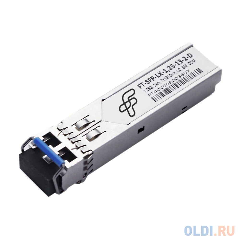 FT-SFP-LX-1,25-13-2-D   Трансивер 1G, SFP, LC SMF 2km LX, 1310nm FP laser, Сделано в России (Реестр Минпромторга) (прошивка Cisco) OEM