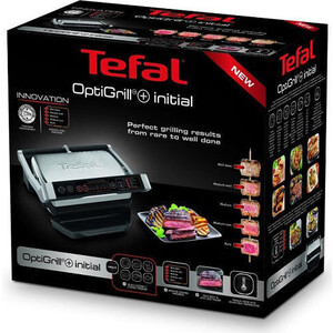 Электрогриль Tefal GC706D34 черный/серебристый