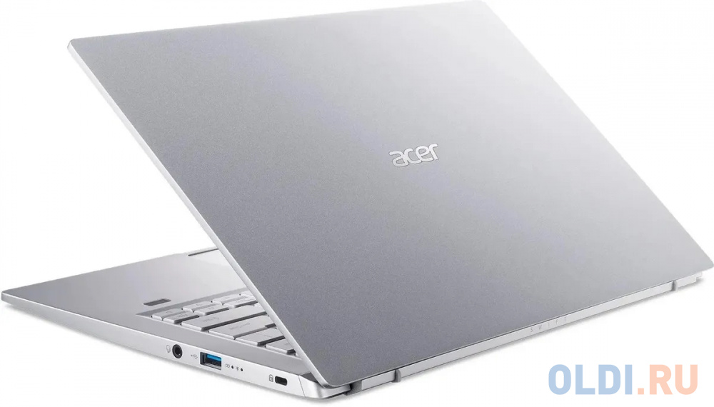 Ноутбук Acer Swift 3 SF314-43 Ryzen 7 5700U 16Gb SSD512Gb AMD Radeon 14" IPS FHD (1920x1080) noOS silver WiFi BT Cam (NX.AB1ER.011) в Москвe