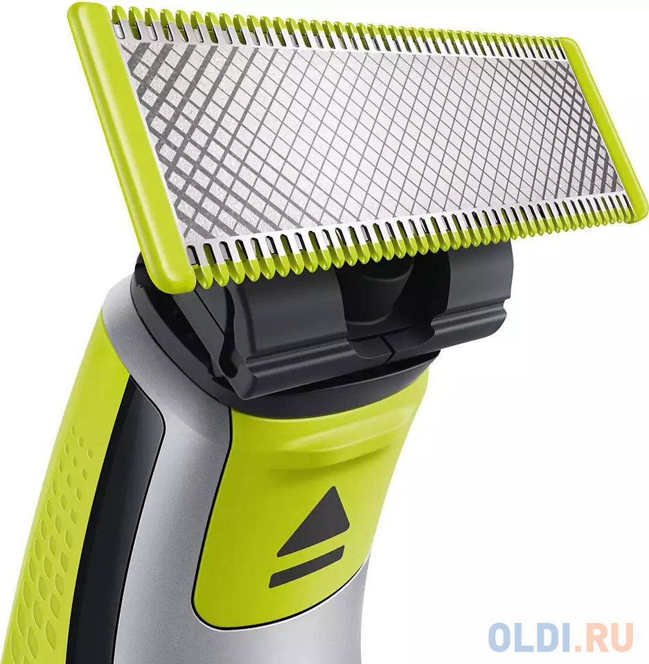 Бритва Philips OneBlade QP2630/30 чёрный салатовый