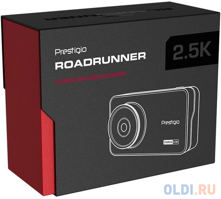 Prestigio RoadRunner 470GPS, 3.0'' IPS (640x360), touch screen, WQHD 2.5K 2560x1440@60fps, NTK96670, 5 MP CMOS Sony Starvis IMX335 image sen