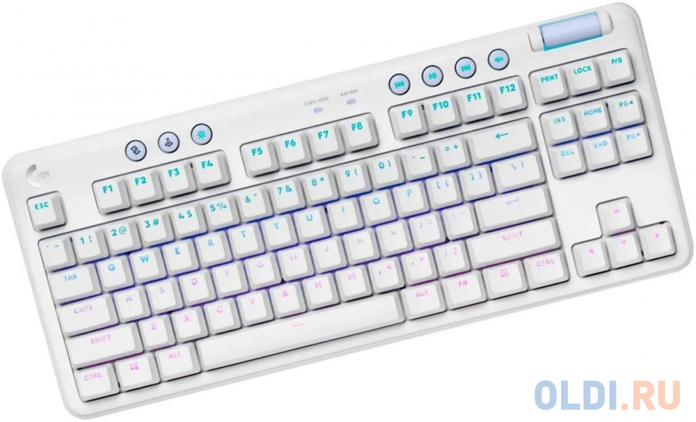 Logitech Gaming Keyboard  G715 TKL LIGHTSPEED RGB OFF WHITE