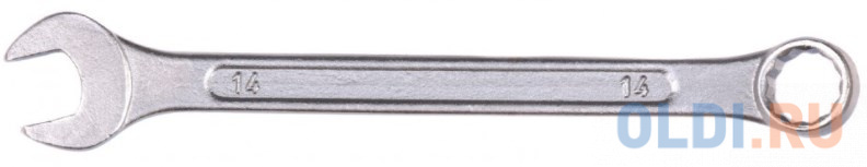 Ключ комбинированный, 14 мм, хромированный// Sparta