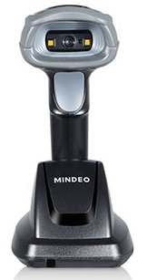 Сканер штрих-кода Mindeo CS2290, ручной, Area Image, USB, беспроводной, 2D, станция связи/зарядки, кабель USB, серый (CS2290-HD)