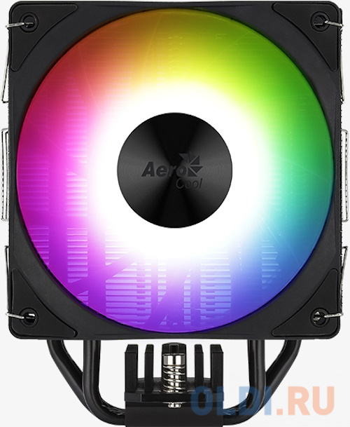 Cooler AeroCool Rime 4 Dual 250W / ARGB / PWM / Intel 115X/1200/1700/2011/2066 / AMD / Heat pipe 6mm