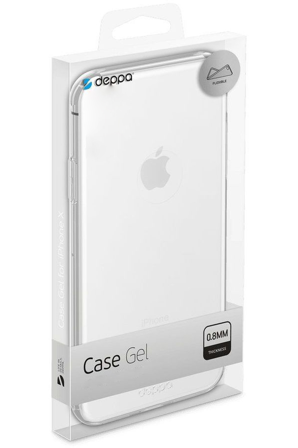 Чехол Deppa Gel Case для Samsung Galaxy A01 (2020) прозрачный