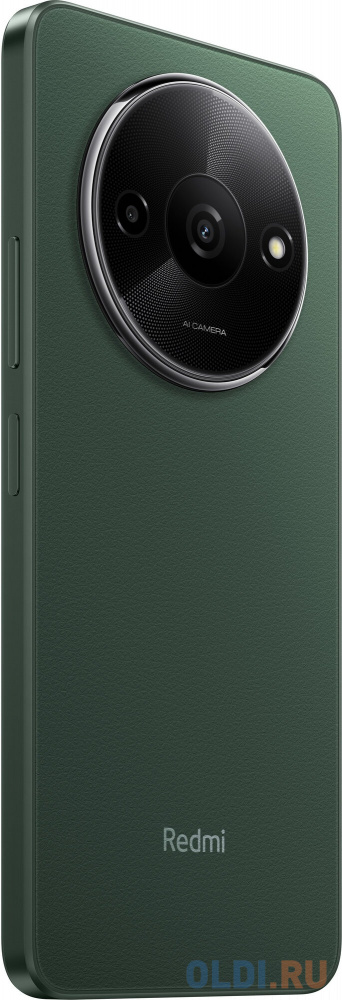 Redmi A3 Forest Green (23129RN51X), 17,20 см (6.78") 20:9 1600 x 720, 4x2.2ГГц + 4x1.8ГГц, 8 Core, 3GB RAM, 64GB, 8 МП + QVGA/5Mpix, 2 Sim, 2G, 3