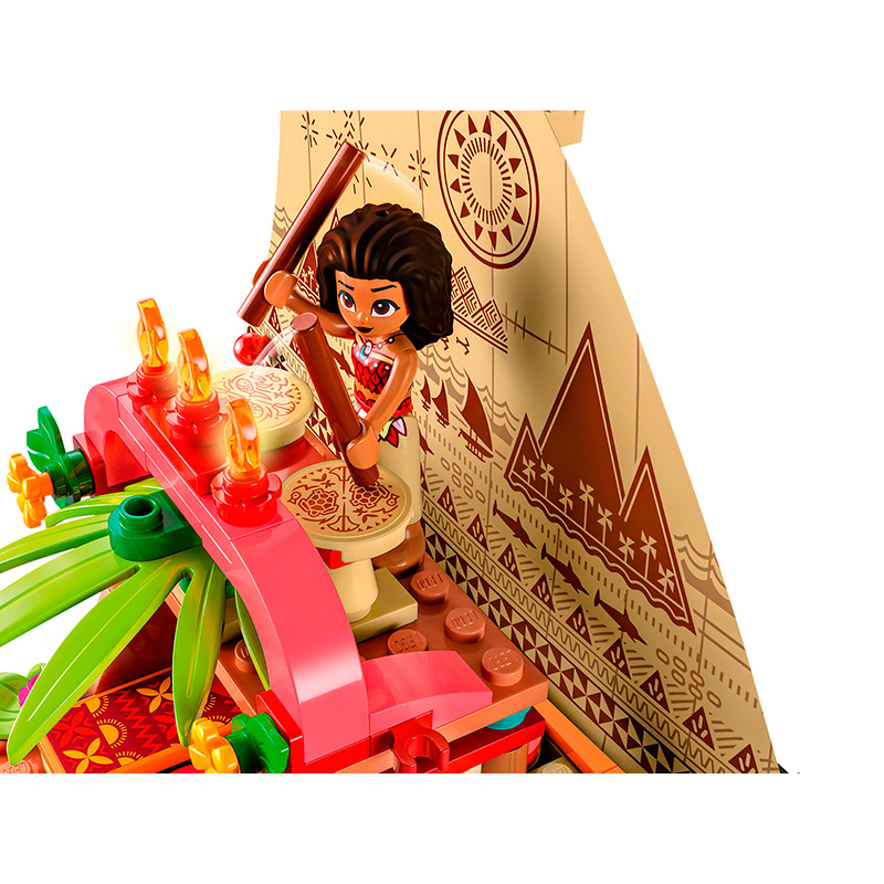 Конструктор Lego Princess Лодка-путешественник Моаны 321 дет. 43210