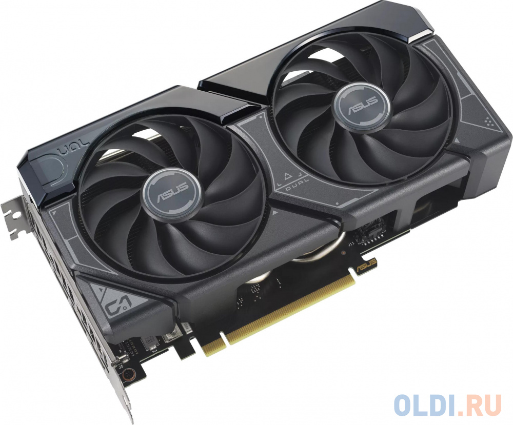 Видеокарта Asus PCI-E 4.0 DUAL-RTX4060TI-O16G NVIDIA GeForce RTX 4060TI 16384Mb 128 GDDR6 2595/18000 HDMIx1 DPx3 HDCP Ret в Москвe