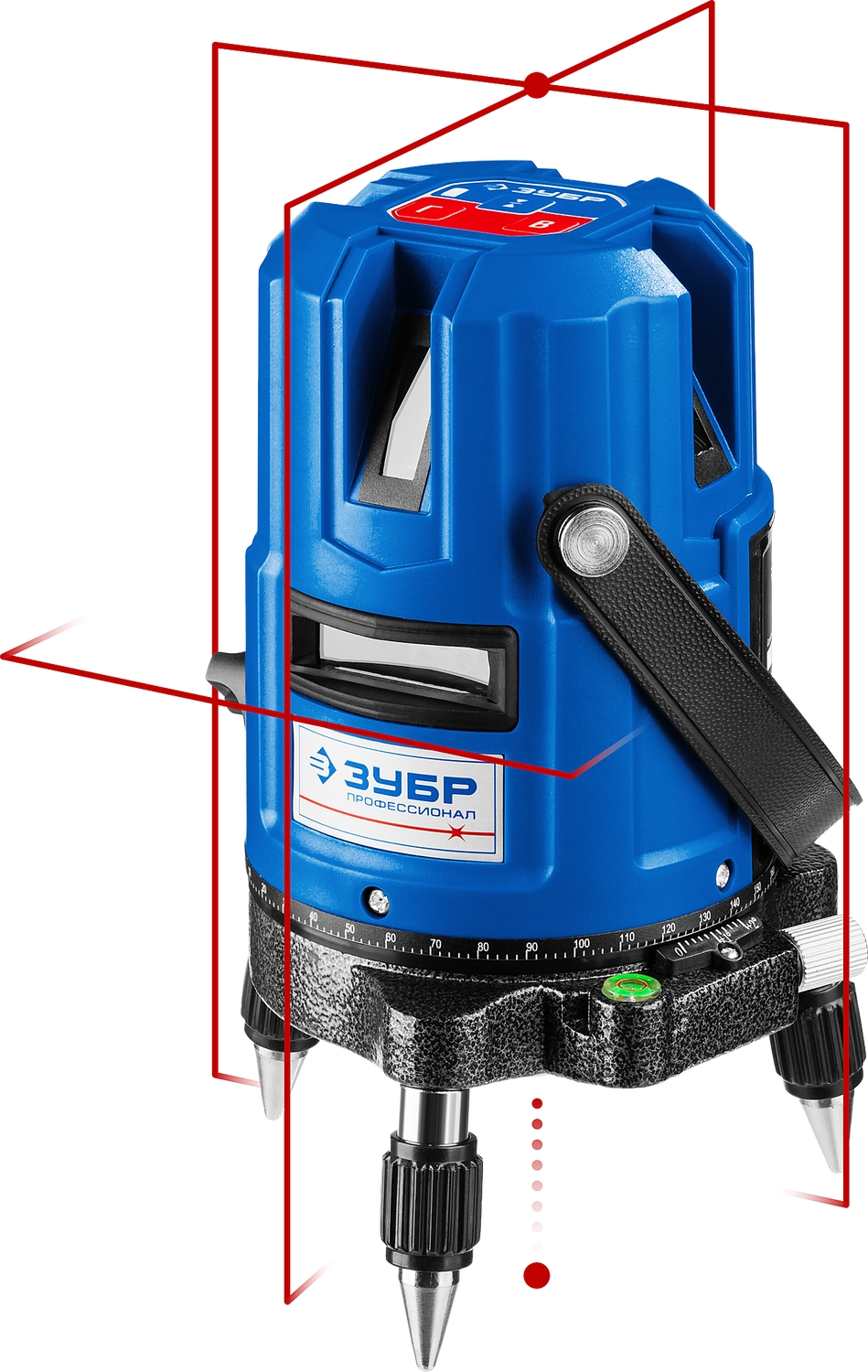 Нивелир лазерный Зубр Профессионал Крест-55 34904 в Москвe