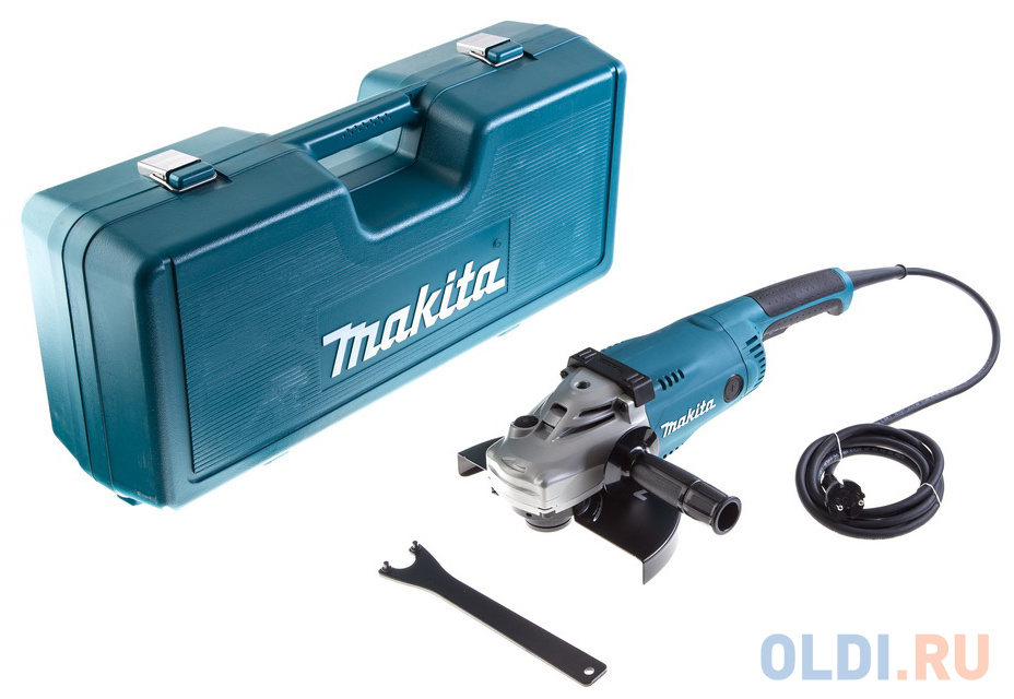 Углошлифовальная машина Makita GA9020SFK 230 мм 2200 Вт