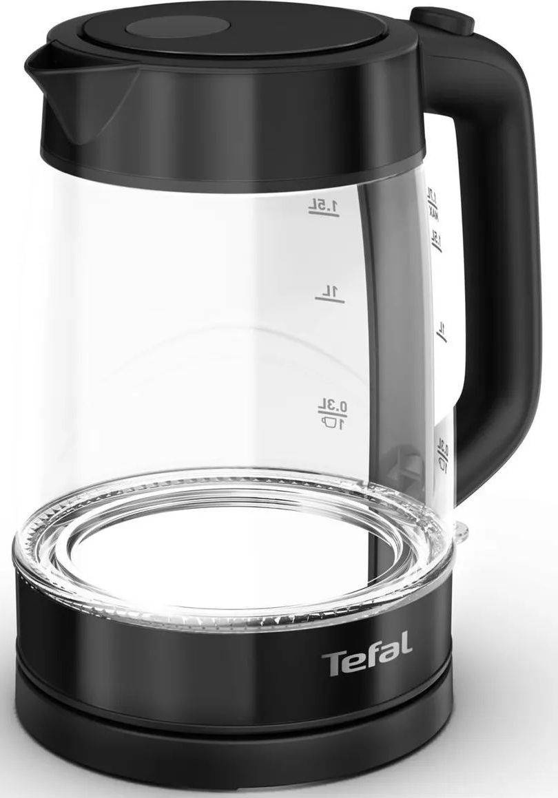 Чайник электрический Tefal KI840830 черный, стекло (1510002137)