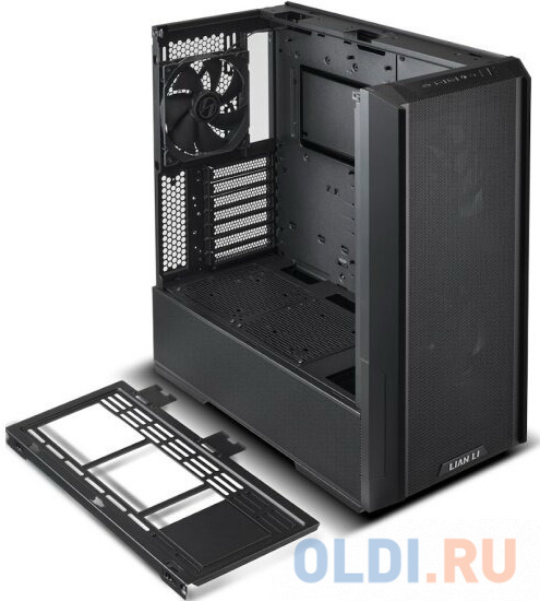 LIAN LI Lancool 216 Black RGB, Medium Case: ATX/E-ATX/Micro-ATX/Mini-ITX, 2xUSB 3.0, 1xUSB Type-C, 1xAudio, Included Fans: 2x160mm ARGB, 1x140mm PWM